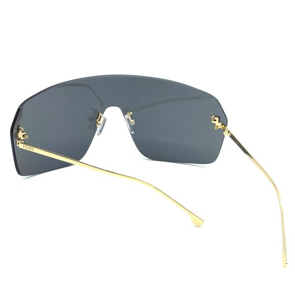 NEW FENDI Sunglasses FE4121US 30X LIGHT BLUE MIRROR AUTHENTIC main image 2